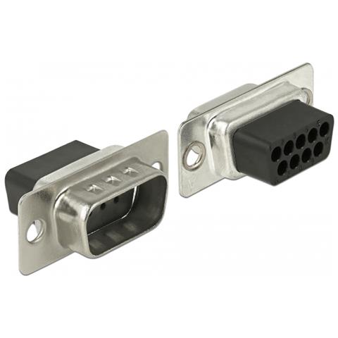 66167 cavo di interfaccia e adattatore Sub-D Rj-45 Nero, Blu, Acciaio inossidabile - Foto 3