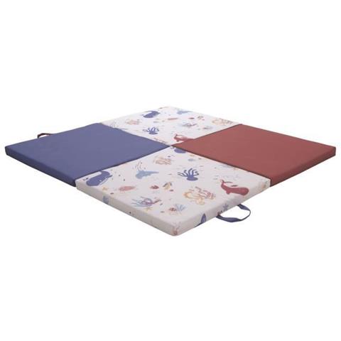 Tappeto Intelligente Tesori Dell'oceano 3 In 1 - Evolutivo - Rivestimento Sfoderabile - 120x120 Cm - Foto 1