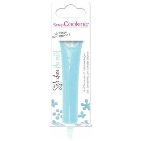 Penna Alimentare Cioccolato Blu Pastello 25 G - Foto 1