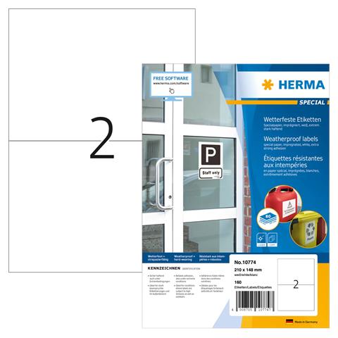 10774 etichetta per stampante Bianco Etichetta per stampante autoadesiva - Foto 1