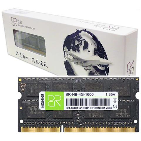 Memoria SO-DIMM 4 GB (1 x 4 GB) DDR3L 1600 MHz Colore Nero - Foto 1