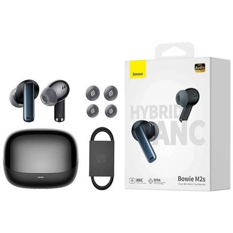 Ohrhrer Tws Baseus Bowie M2s (schwarz) (ngtw35010) - Foto 1