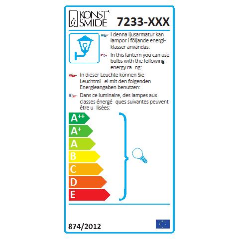 7233-750 illuminazione da parete Nero Adatto per uso esterno - Foto 2