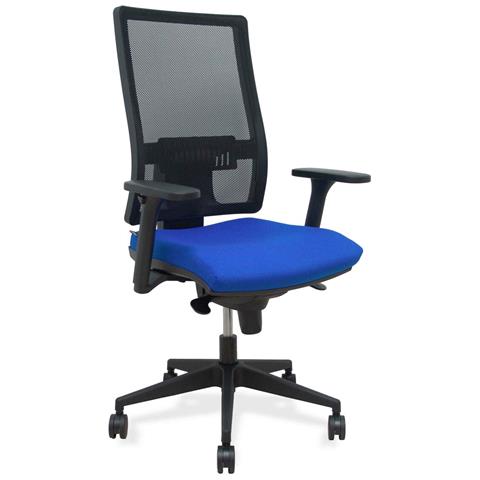 Sedia Da Ufficio Horna 9b3dr65 Azzurro - Foto 1