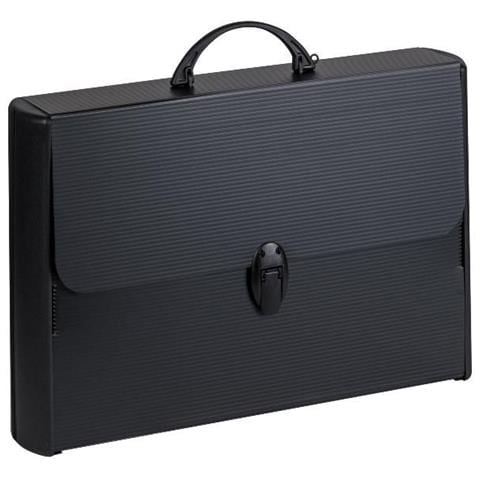 Valigetta Hardox 28x43x8.5 1c Nero - Foto 1