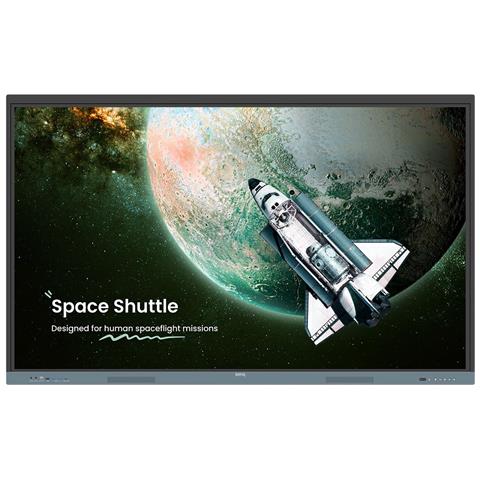 RE6504 Pannello piatto interattivo 165,1 cm (65") 450 cd /m² 4K Ultra HD Nero, Grigio Touch screen Processore integrato Android - Foto 1