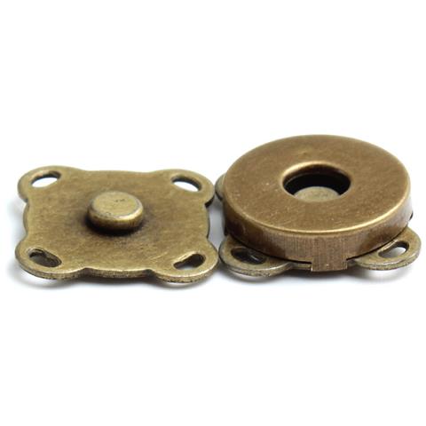 Bottoni Automatici Magnetici Per Cucire, 18 Mm (confezione Da 10) Bronze - Foto 2