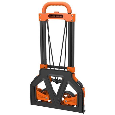 Carrello Portapacchi Pieghevole Portatutto 2 Ruote Portata 65Kg Black Decker - Foto 4