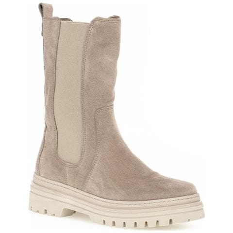 Desert Panna Casual Closed Booties Stivaletti Pelle Scamosciata /nabuk Scarpe Donna Beige Eu 37, 91.724.12 - Foto 1