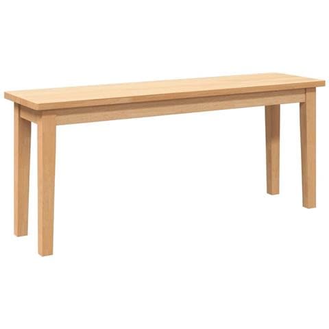 Panca 110 cm in Legno Massello di Hevea - Foto 1