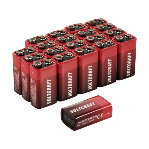 Batteria Alcalina 9V 550mAh 20pz - Foto 1