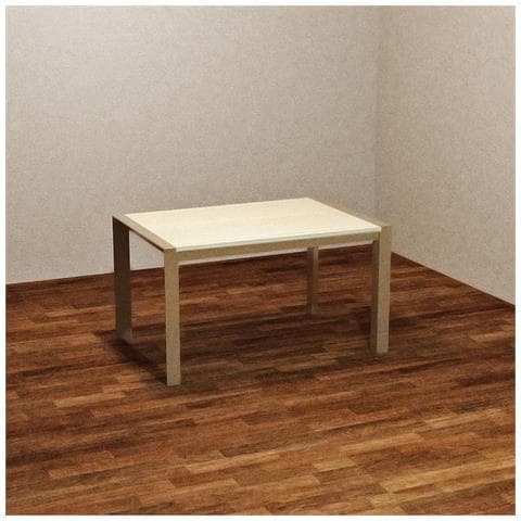 Tavolo Rettangolare Allungabile Golia 130x80 Struttura Tortora E Piano Rovere Sbiancato - Foto 1