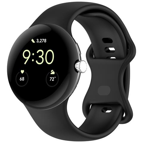 Cinturino Per Orologio In Silicone Per Google Pixel Watch 3 Black M - Foto 1