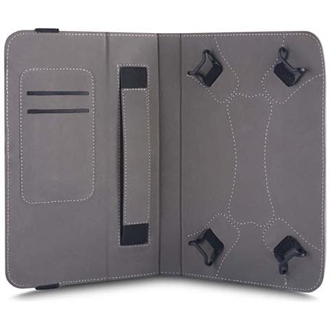 Custodia Per Tablet Folio Da 7“ A 8” Con Supporto E Portacarte, Grigio Antracite - Foto 2