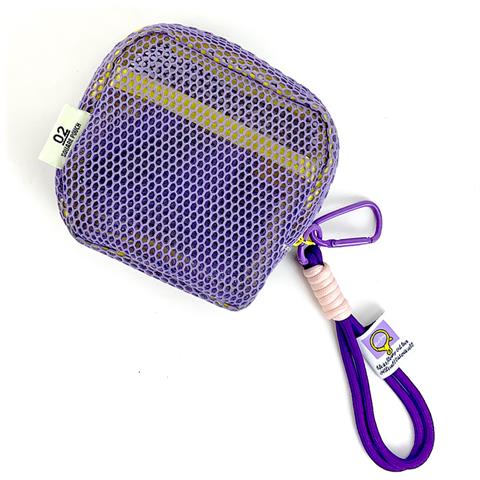 Elegante Borsa Cosmetica Da Appendere In Stile Giapponese Purple - Foto 1
