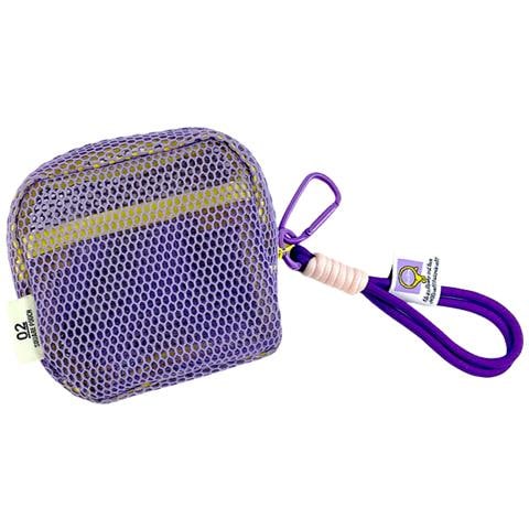 Elegante Borsa Cosmetica Da Appendere In Stile Giapponese Purple - Foto 2
