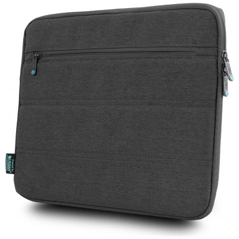 ELS14UF borsa per laptop 35,6 cm (14") Custodia a tasca Verde, Grigio - Foto 1