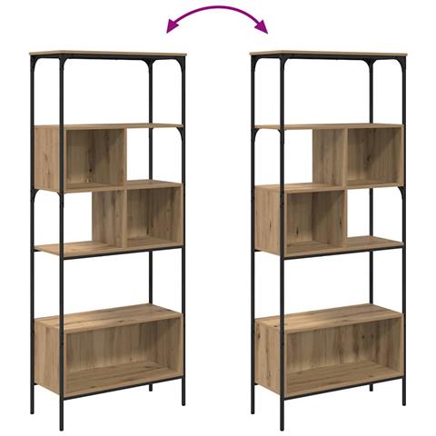 Libreria Rovere artigianale 76 x 33 x 188,5 cm - Foto 9