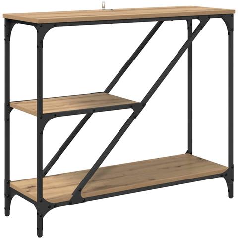 Tavolo consolle Rovere artigianale 88,5 x 30 x 75 cm - Foto 1