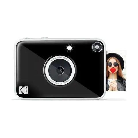 Printomatic+ Instant Print Camera 10MP, RGB LED, Zink Photo Prints - Black - Foto 1