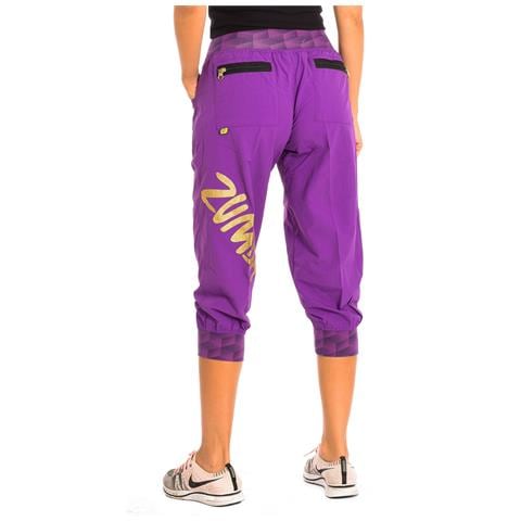 Pantaloni Capri Sportivi Impermeabili Da Donna Z1b00165 - Foto 2