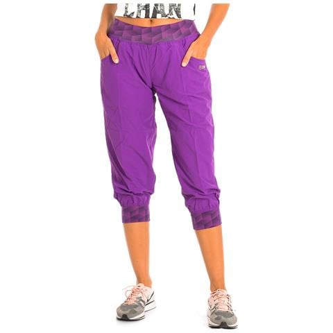 Pantaloni Capri Sportivi Impermeabili Da Donna Z1b00165 - Foto 1