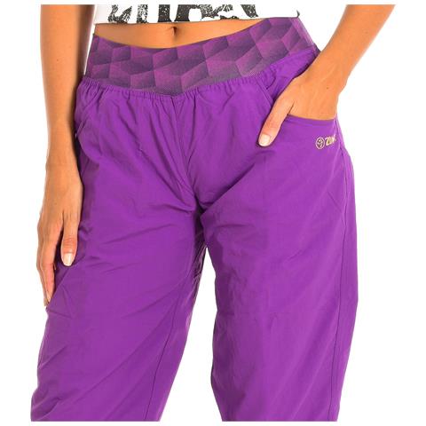 Pantaloni Capri Sportivi Impermeabili Da Donna Z1b00165 - Foto 3