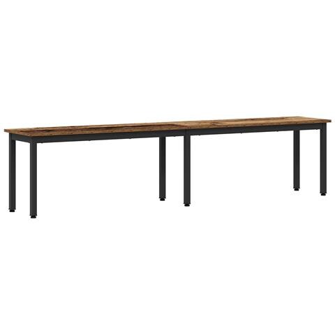 panchina Legno vecchio 200 x 35 x 45 cm Legno multistrato - Foto 1