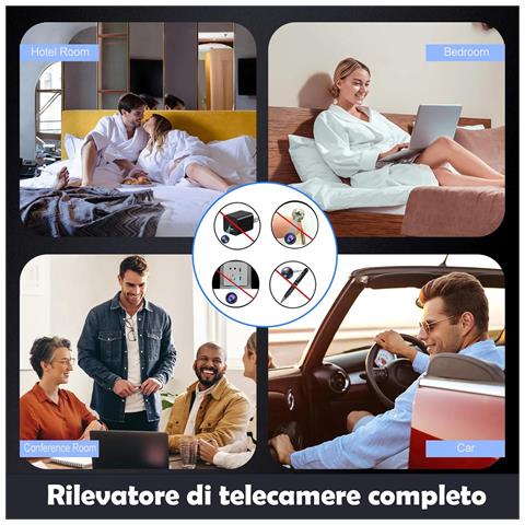 Nuova Generazione Rilevatore Telecamere 2-in-1 • Laser A Infrarossi & Filtro Polarizzato • Scansione Precisa Per Micro Spy, Wifi, Pinhole • Batteria Ricaricabile • Portatile E Facile Da Usare - Foto 4