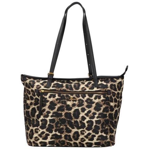 Borsa shopper 262TD8070 a stampa animalier - Foto 1