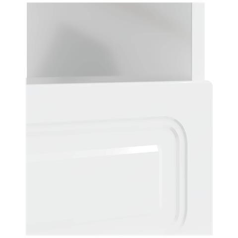 Mobile TV LED Bianco Lucido Legno ingegnerizzato - Foto 9