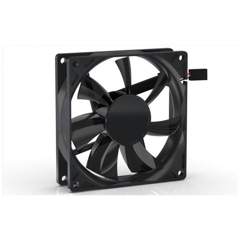 BlackSilentPro PLPS, Ventilatore, Computer case, 12 cm, Nero, 4,5V, 12 cm - Foto 2