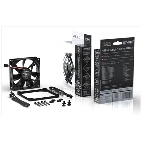 BlackSilentPro PLPS, Ventilatore, Computer case, 12 cm, Nero, 4,5V, 12 cm - Foto 3