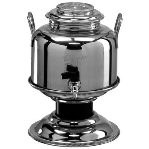 Contenitore e supporto in acciaio inox 5 Lt per olio tipo graffato - Foto 2