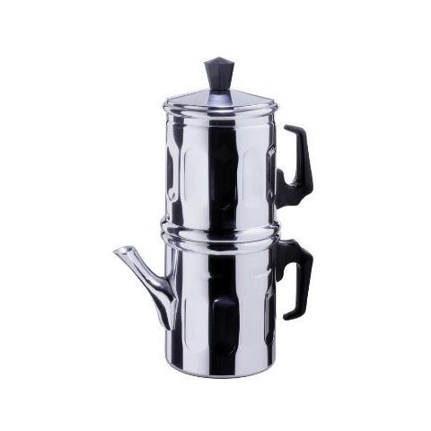 Caffettiera napoletana 3-4 tazze in alluminio - Foto 1