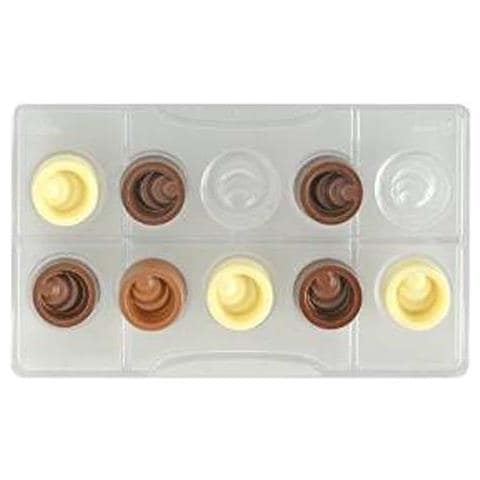 Stampo cioccolato tondo componibile in policarbonato - Foto 1