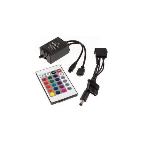 Striscia LED RGB Flex Light Multi con Telecomando ad Infrarossi Lunghezza 10 m - Foto 2