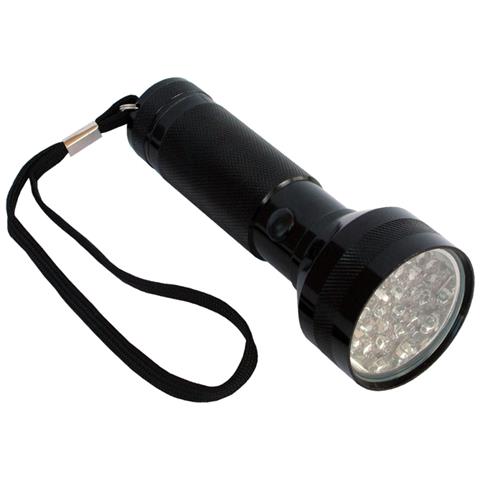 Torcia A 28 Led Ultra Luminosi. Funziona Con 3 Batteria Ministilo Aaa, Non Incluse. Corpo In Alluminio, Impugnatura Antiscivolo, Pulsante On/off In Gomma. - Foto 1
