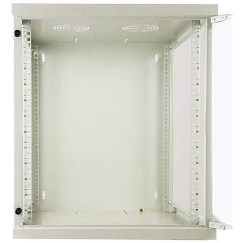 Armadio Rack 19" 12U LK1912U66G 540x600 Mm Grigio Chiaro - Foto 2