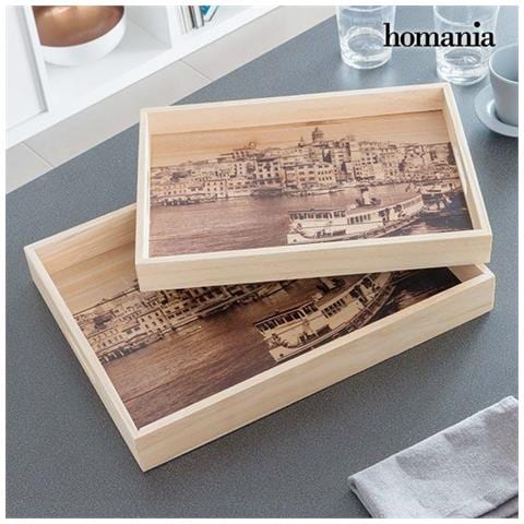 Set Di Vassoi Homania (2 Pezzi) V0201205 - Foto 1