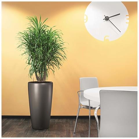 Vaso Fioriera Rondo 32 ALL-IN-ONE Carbone Metallizzato 15783 - Foto 8