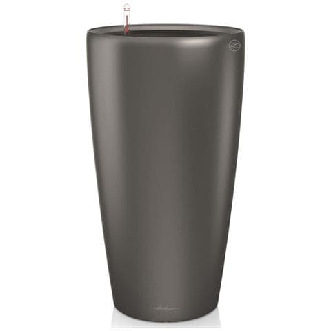 Vaso Fioriera Rondo 32 ALL-IN-ONE Carbone Metallizzato 15783 - Foto 1