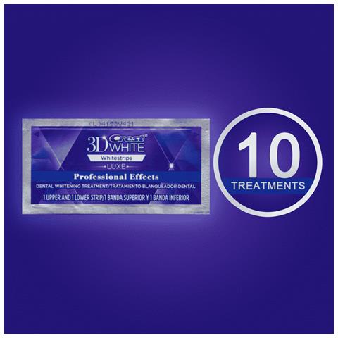 Strisce Sbiancanti Crest Whitestrips Professional Effects Un Trattamento Continuo Di 10 Giorni - Foto 1
