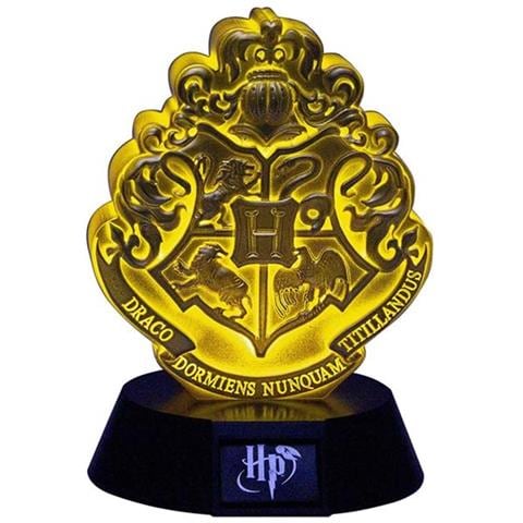 Icona Con Stemma Di Hogwarts, Ispirato Alla Serie Di Harry Potter, Ideale Per La Camera Da Letto Dei Bambini, L'ufficio E La Casa, Colore: Oro - Foto 2