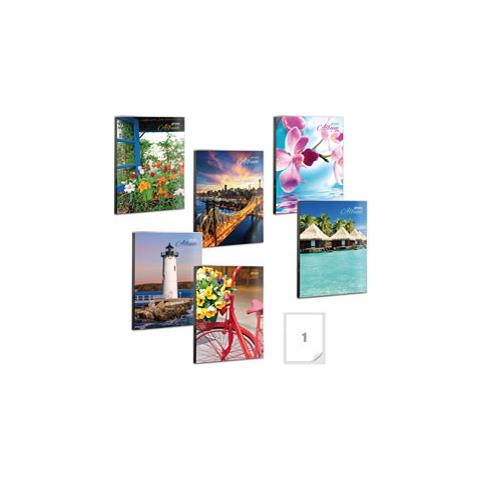 Album Foto Saldato 125x165mm Fino A 24 Foto 10x15cm Assortiti - Foto 1