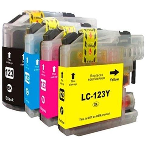 Cartuccia Nera Compatibile Brother Lc123xl - Foto 2