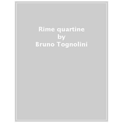 Bruno Tognolini - Rime quartine - Foto 1
