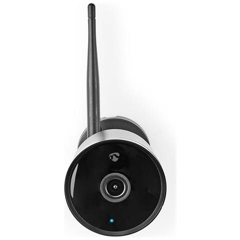 Wifico40cbk Telecamera Di Sorveglianza Per Esterni Full Hd 1080p Con Antenna Wi-fi, Nero - Foto 2