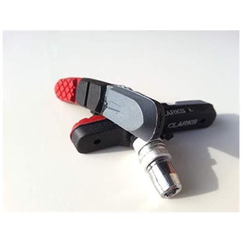 Elite Mtb Ibrida Pastiglie Freno Integrale Compound Block W Triple Insert Pads 72 Millimetri - Foto 2
