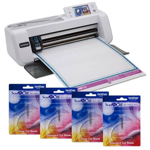 Scanncut Cm300 + 2 Taglierine Standard + 2 Taglierine Per Taglio Profondo - Foto 1